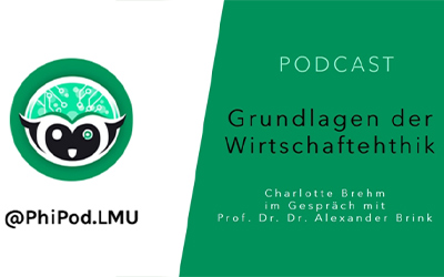 Prof. Dr. Dr. Alexander Brink zu Gast beim philosophischen Podcast der LMU